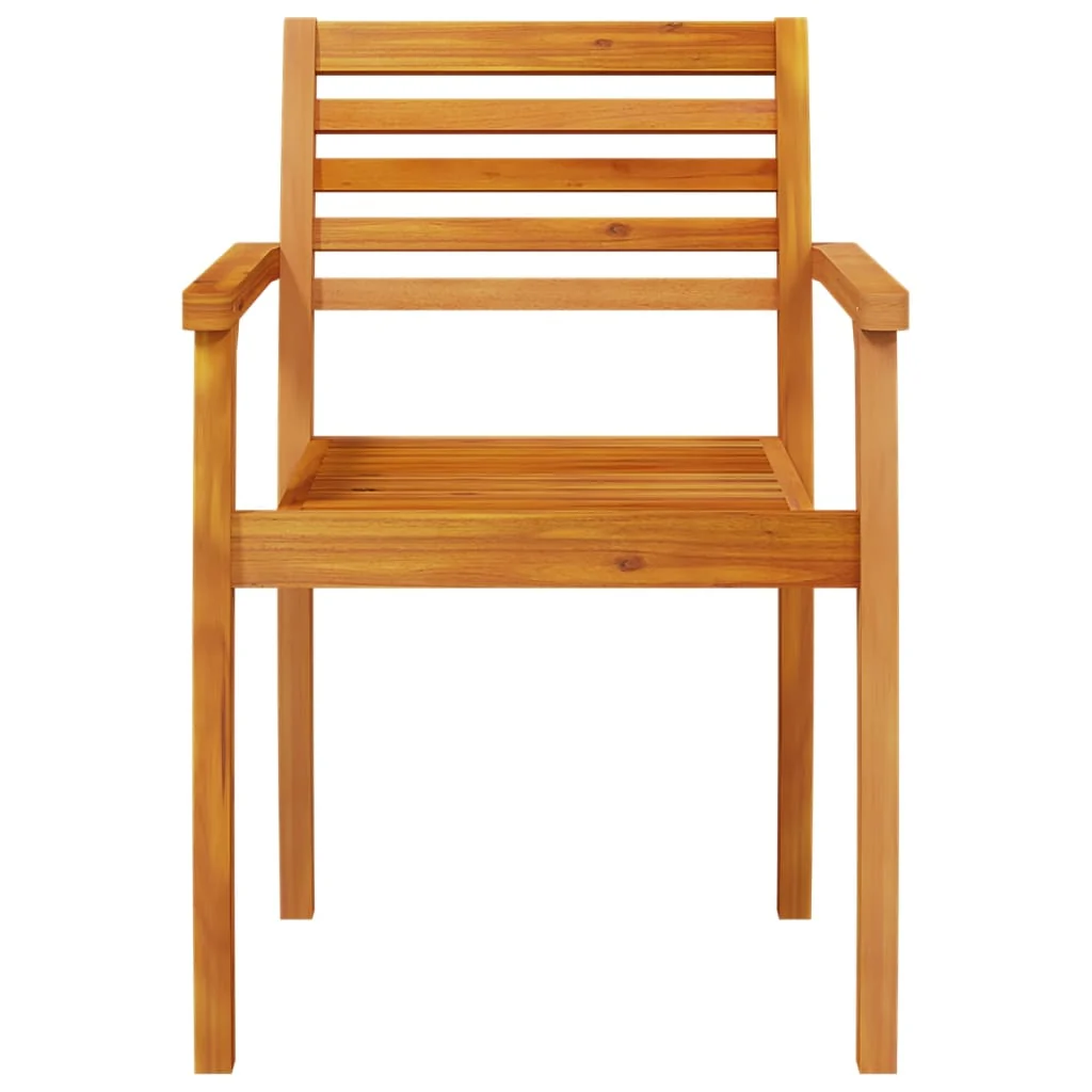 Havestole 59x55x85 Cm Massivt Akacietræ, produktbillede 5 af 11, Havestole i akacietræ hos HomeNordic