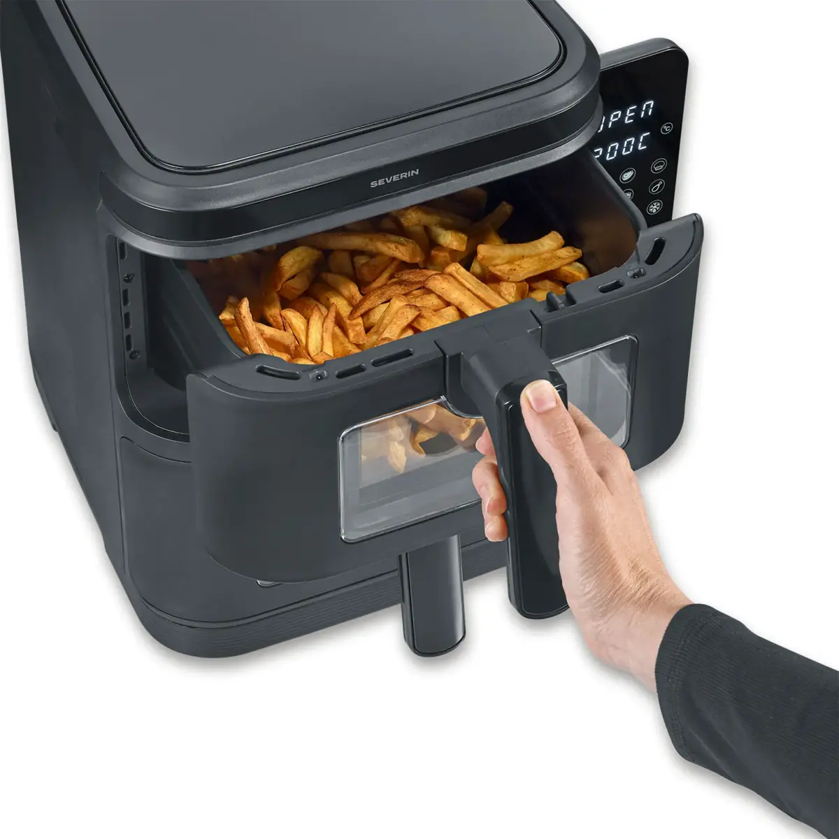 FR 2468 S-Fry Duo Stack airfryer, produktbillede 3 af 6, Airfryers hos HomeNordic