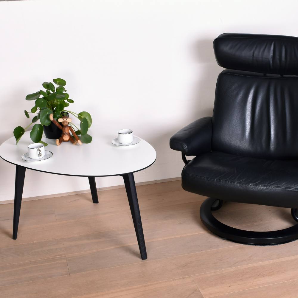 Sofabord Nimes, hvid laminat 90x67, Sofaborde hos HomeNordic