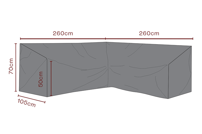 Cover Glendon hjørnesofa 260x260 cm, Sofaer hos HomeNordic