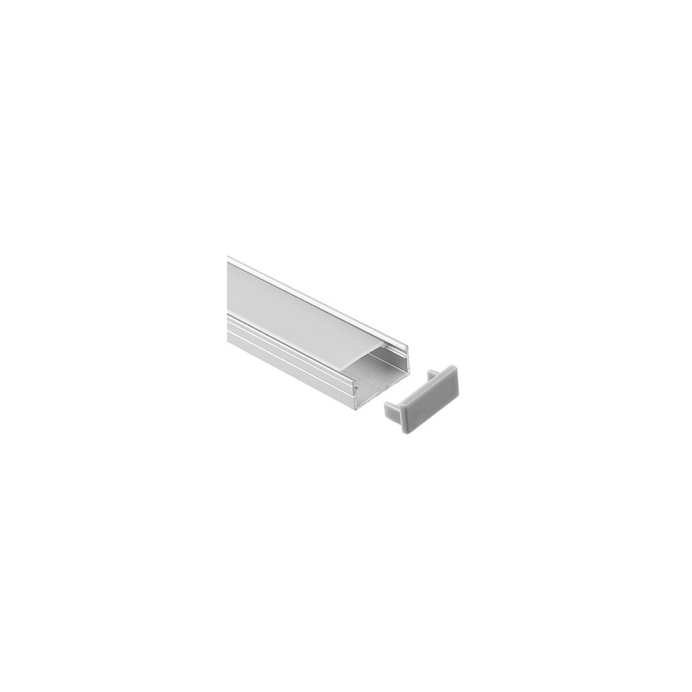 Aluprofil 18x8 til IP65 og IP68 LED strip, LED-profiler hos HomeNordic