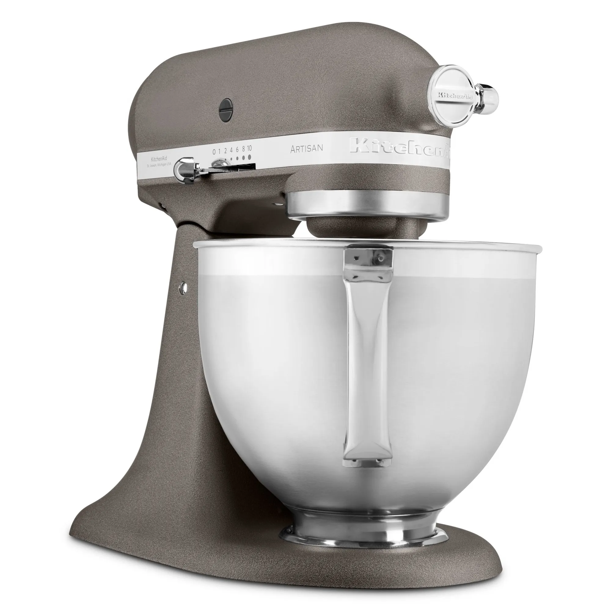 Artisan 4,8 liter 5KSM185PSEGR røremaskine, imperial grey, produktbillede 3 af 5, Røremaskiner hos HomeNordic