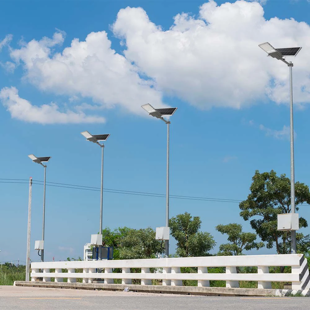 35W LED solcelle gadelampe, Udendørslamper hos HomeNordic