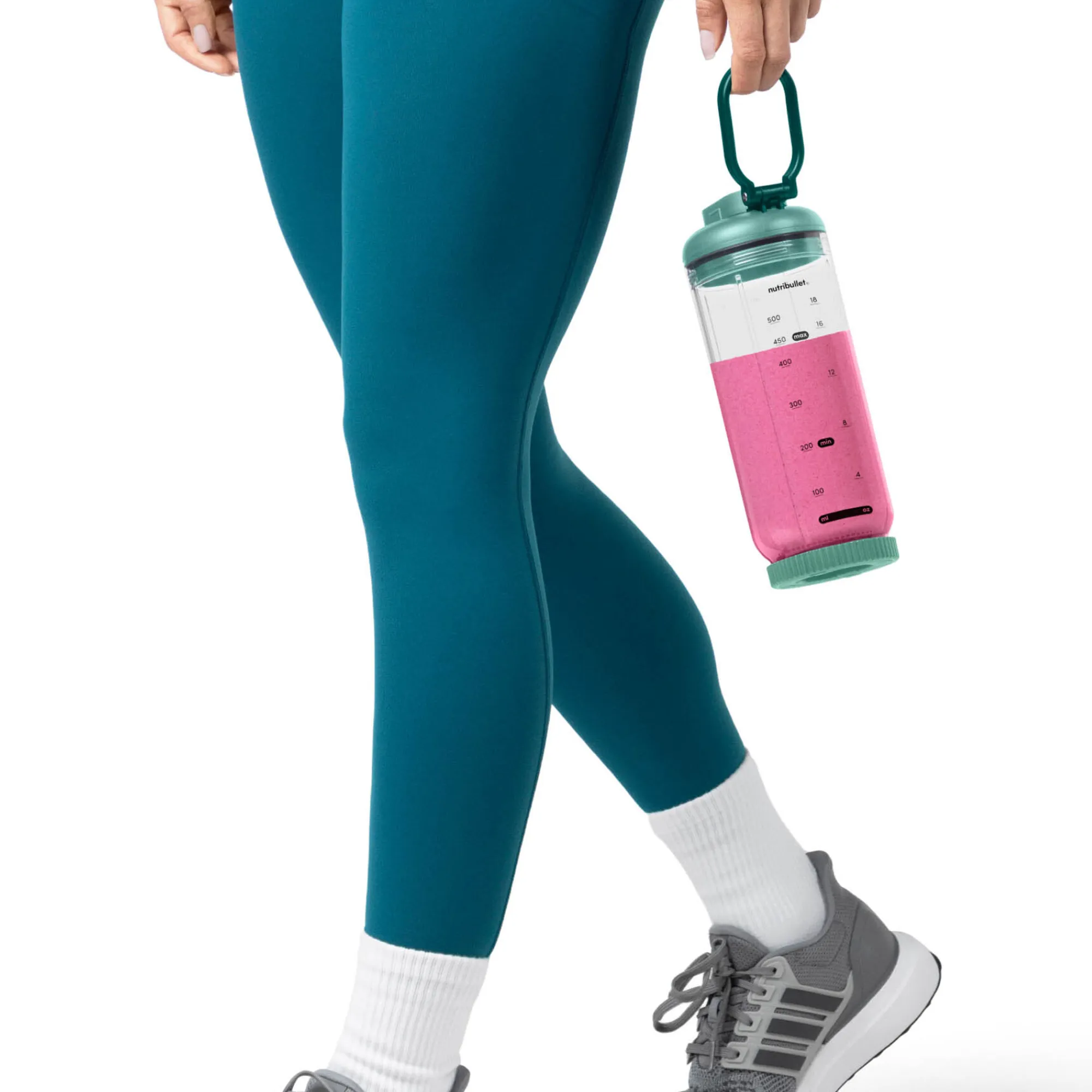 Flex bærbar blender 590 ml, skovgrøn, produktbillede 6 af 7, Blendere hos HomeNordic