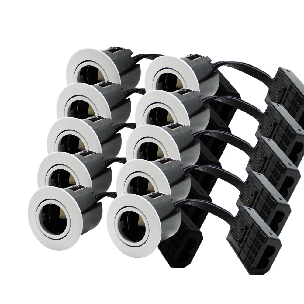 10x Nordic EasyInstall indbygningsspot GU10, Spots hos HomeNordic