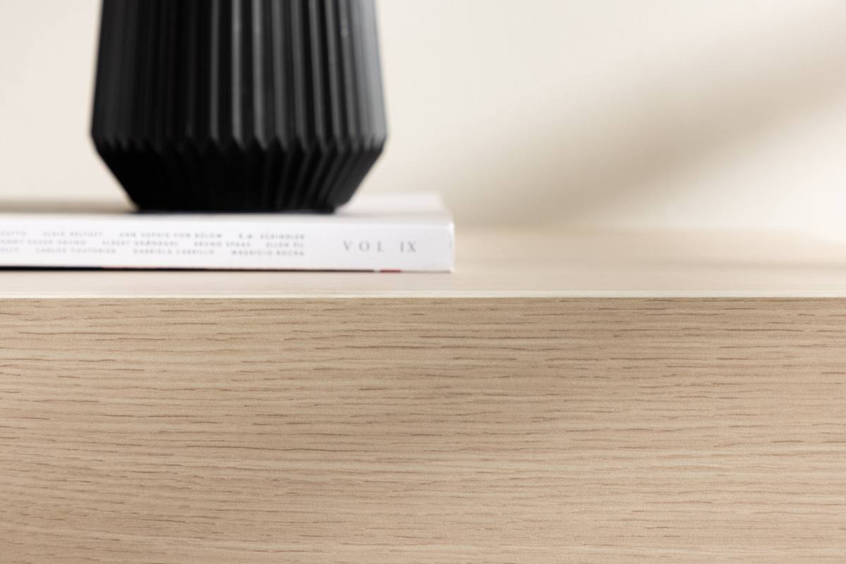 VENTURE DESIGN Cuenca TV-bænk, m. 2 låger og hylde, produktbillede 13 af 17, TV-borde hos HomeNordic