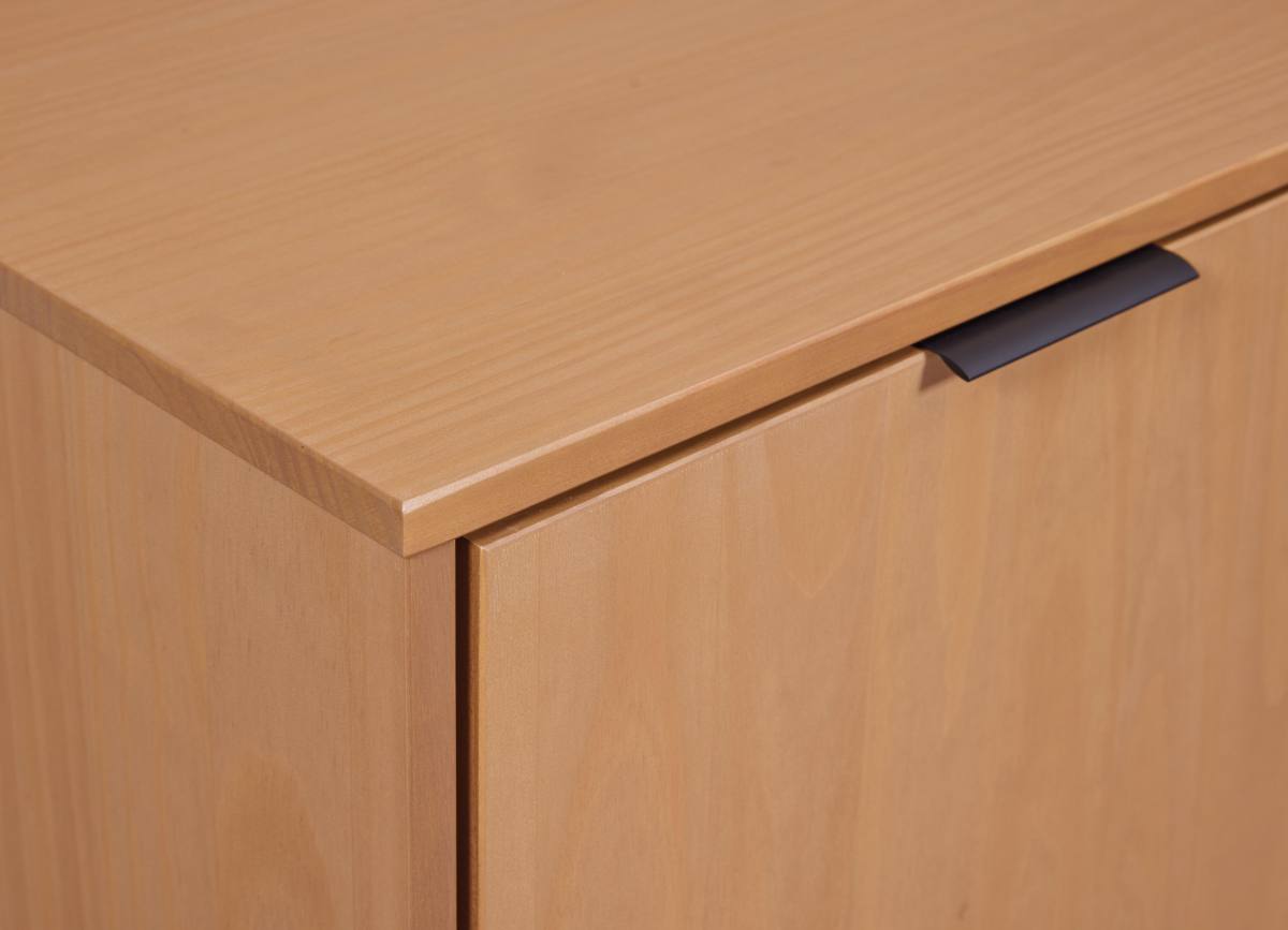 NORDIC LIVING COLLECTION Vivo TV-bord, m. 2 låger, 1 skuffe, 2 hylder, produktbillede 2 af 8, TV-borde hos HomeNordic