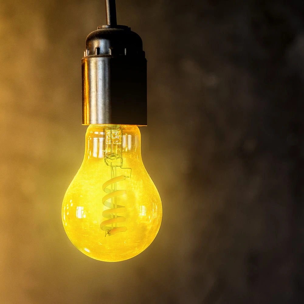 E27 4W LED spiral filament pære, Pærer hos HomeNordic