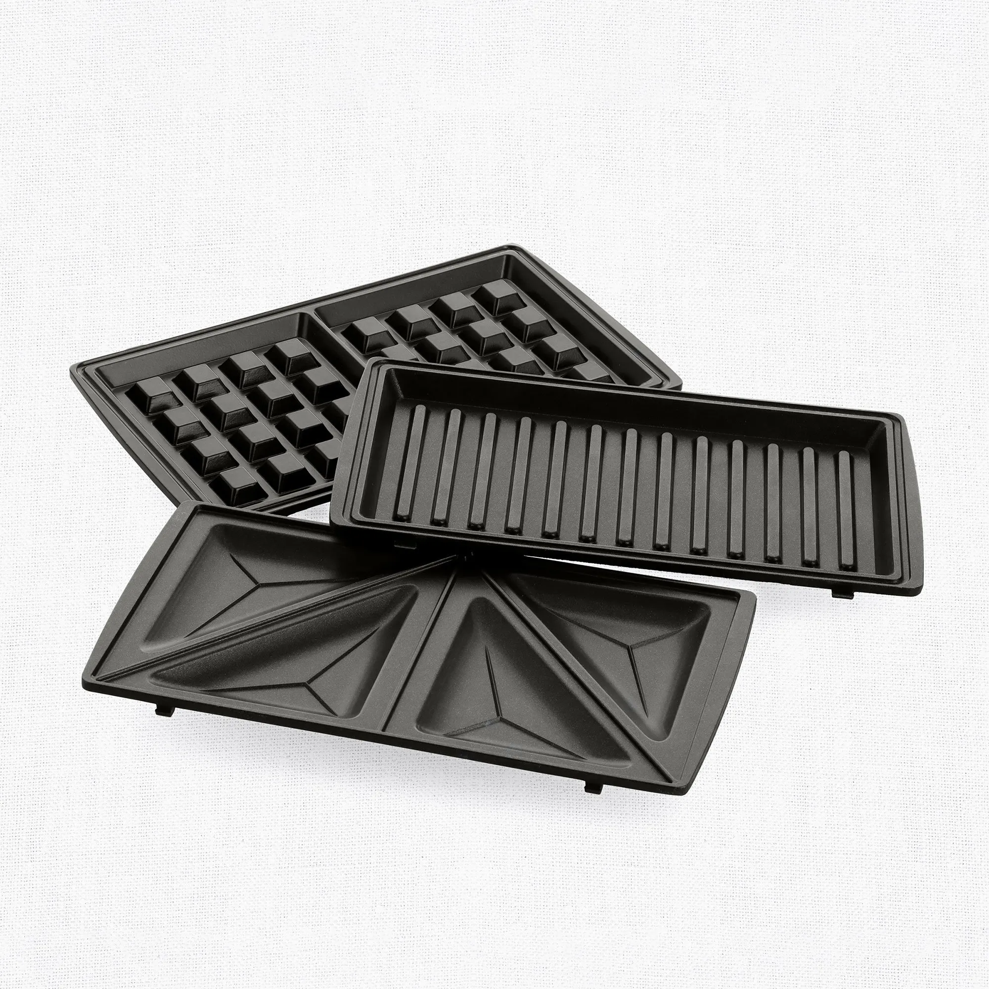 3-i-1 sandwichgrill/vaffeljern, black, produktbillede 2 af 10 hos HomeNordic
