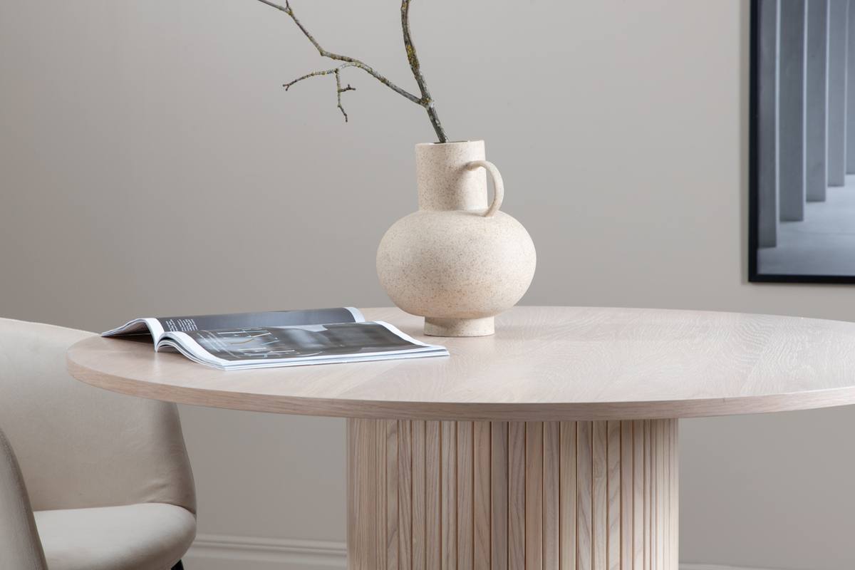 VENTURE DESIGN Bianca spisebord, rund, produktbillede 9 af 11, Spiseborde hos HomeNordic