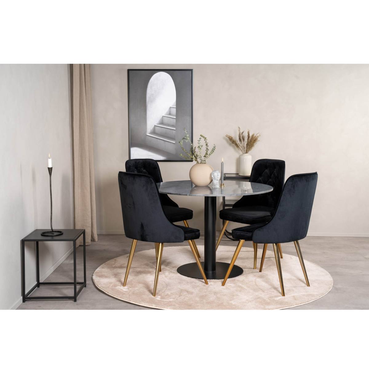 VENTURE DESIGN Estelle spisebord, produktbillede 6 af 9, Spiseborde hos HomeNordic