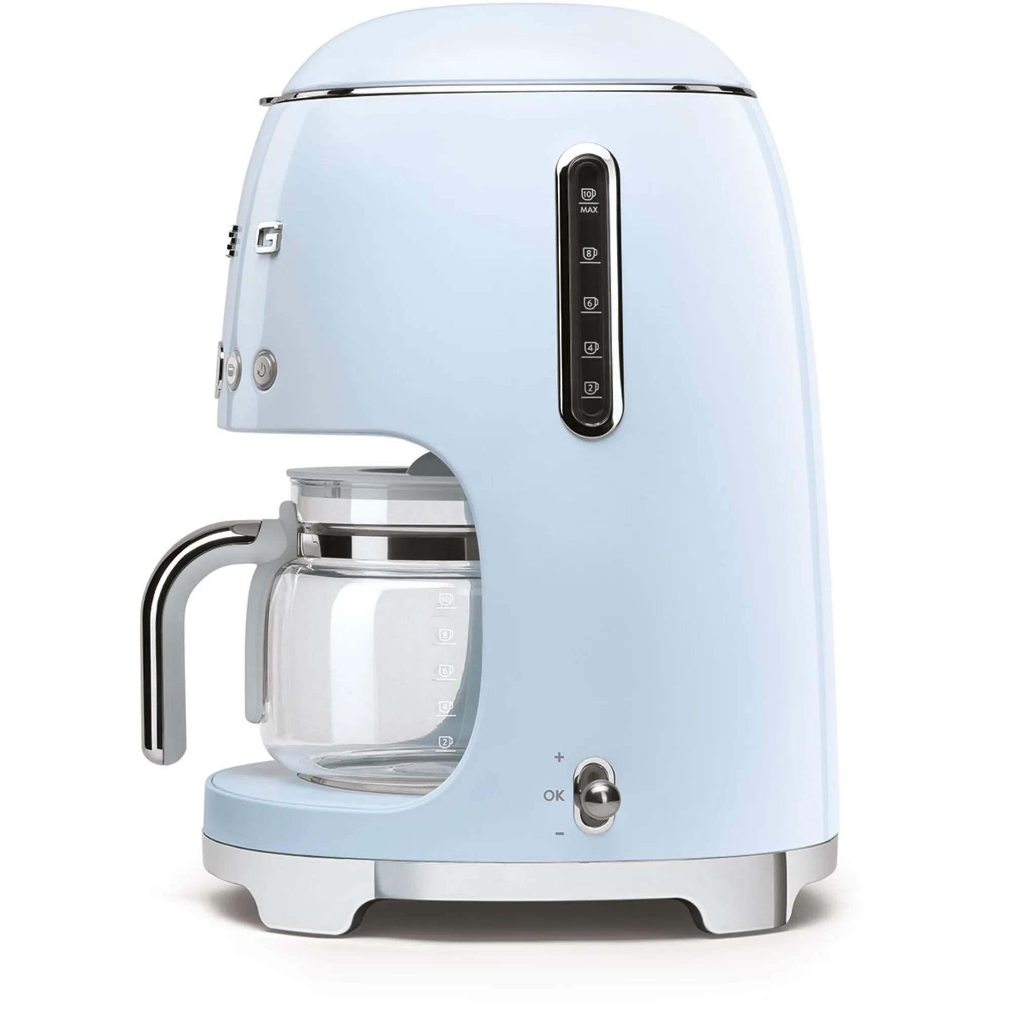 Retro kaffemaskine, DCF02PBEU, produktbillede 2 af 4, Kaffemaskiner hos HomeNordic