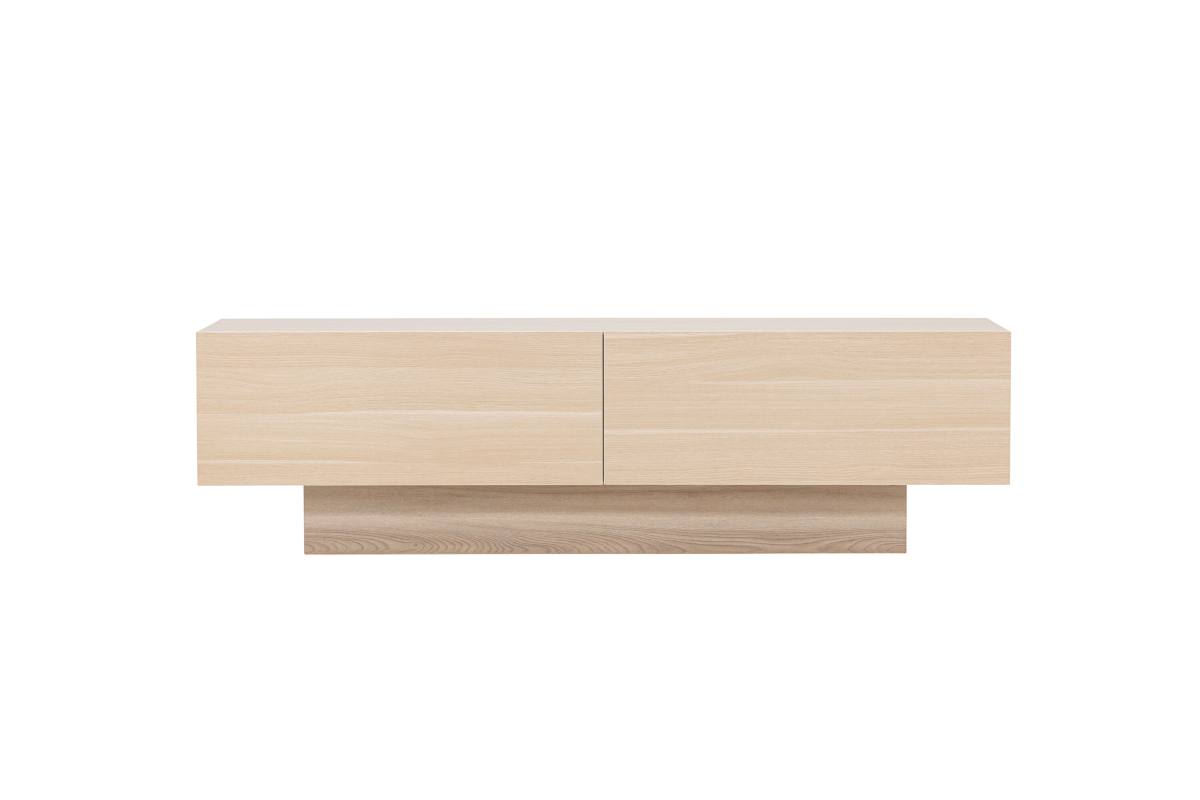VENTURE DESIGN Cuenca TV-bænk, m. 2 låger og hylde, produktbillede 4 af 17, TV-borde hos HomeNordic