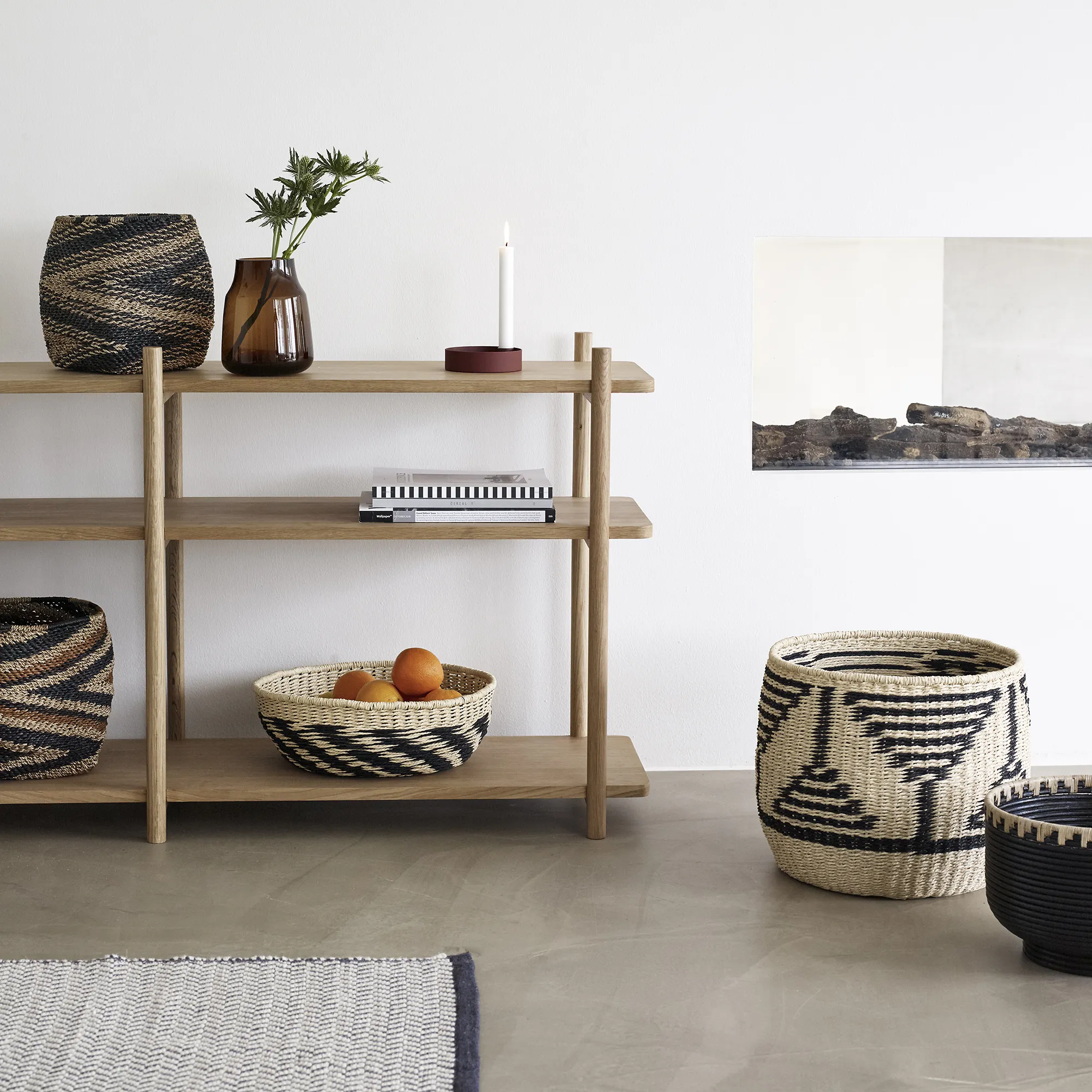 Blackie - Sort Rattan Kurve, produktbillede 2 af 2 hos HomeNordic