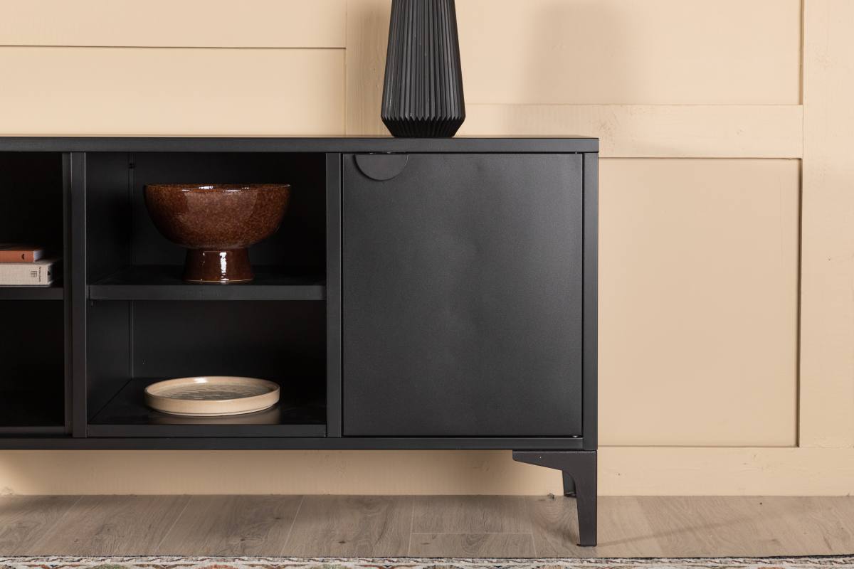 VENTURE DESIGN Piring TV-bord, m. 2 låger og 3 hylder, produktbillede 16 af 18, TV-borde hos HomeNordic