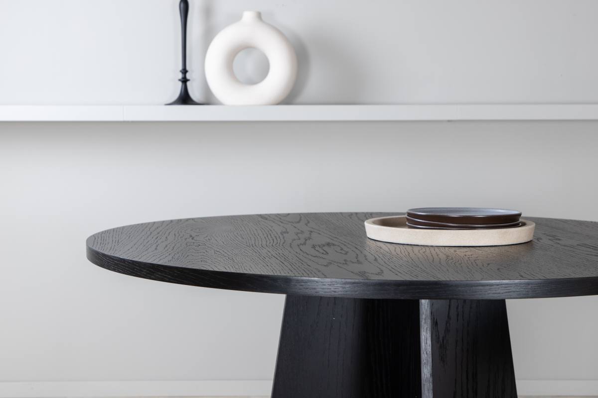 VENTURE DESIGN Bootcut spisebord, rund, produktbillede 11 af 14, Spiseborde hos HomeNordic