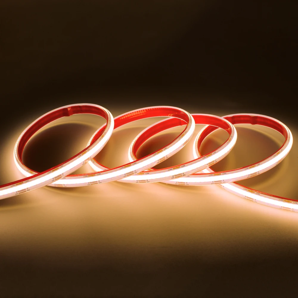 10m 10,5W/m COB CCT LED strip RA90, LED-strips hos HomeNordic