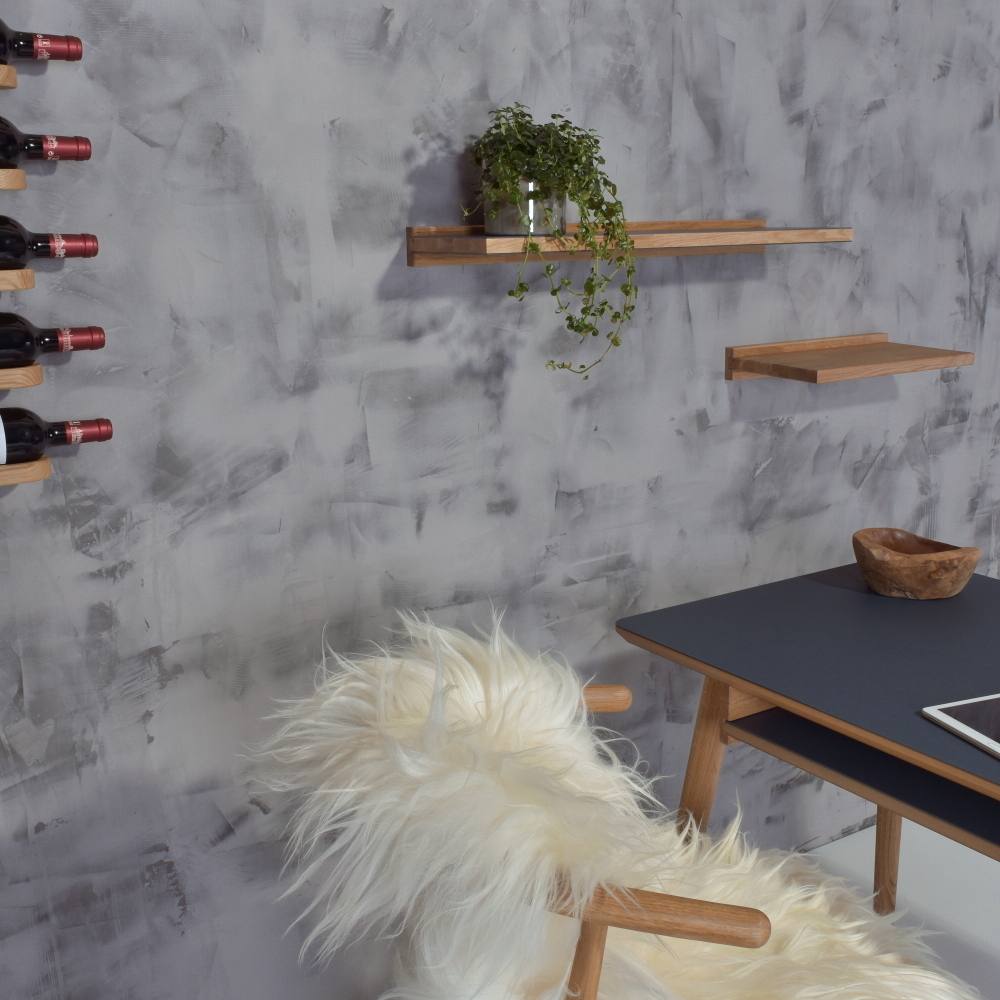 Specialvare: Huston skrivebord i sort linoleum, Skriveborde hos HomeNordic