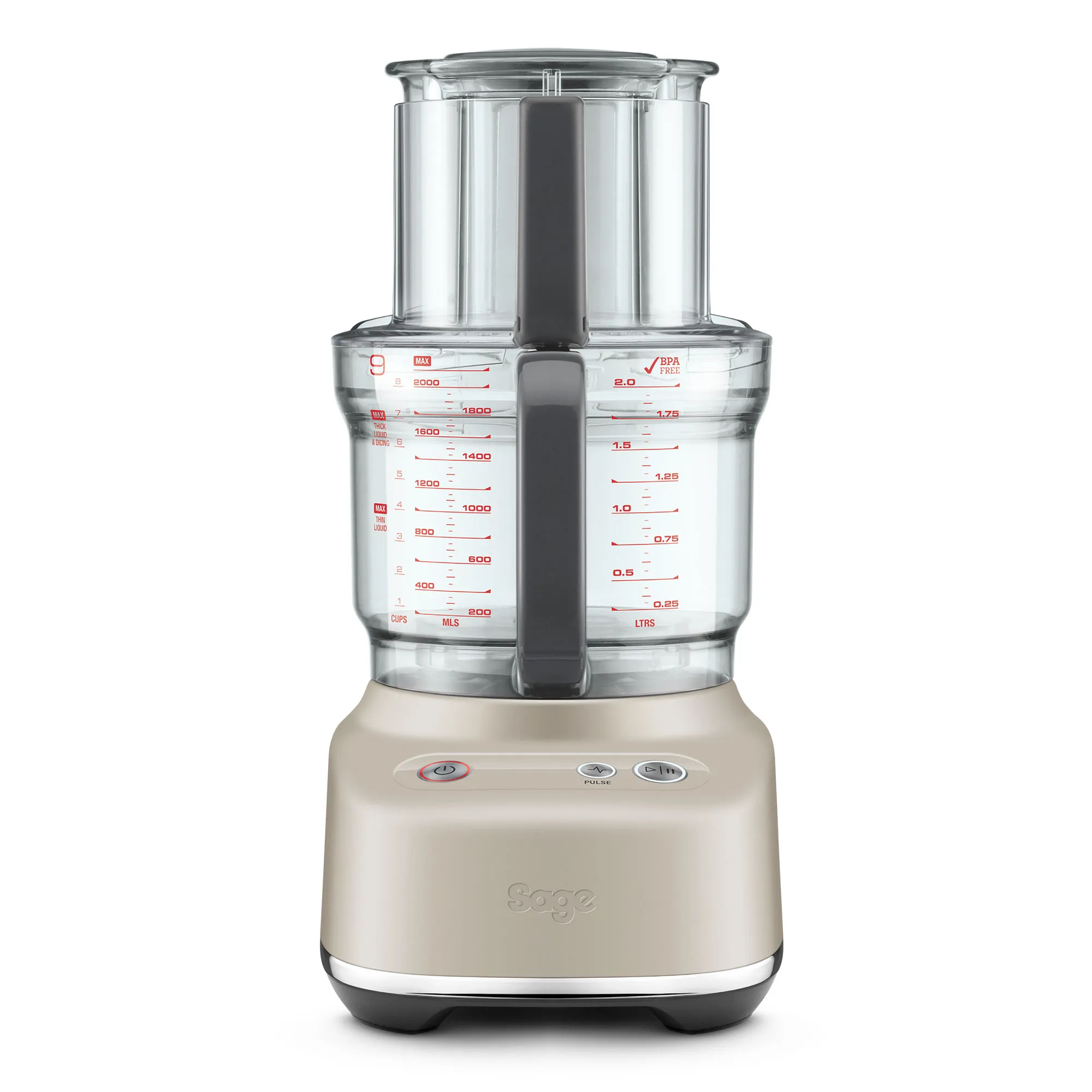 SFP638BSS Paradice 9 Foodprocessor i rustfrit stål, produktbillede 2 af 7, Foodprocessorer hos HomeNordic