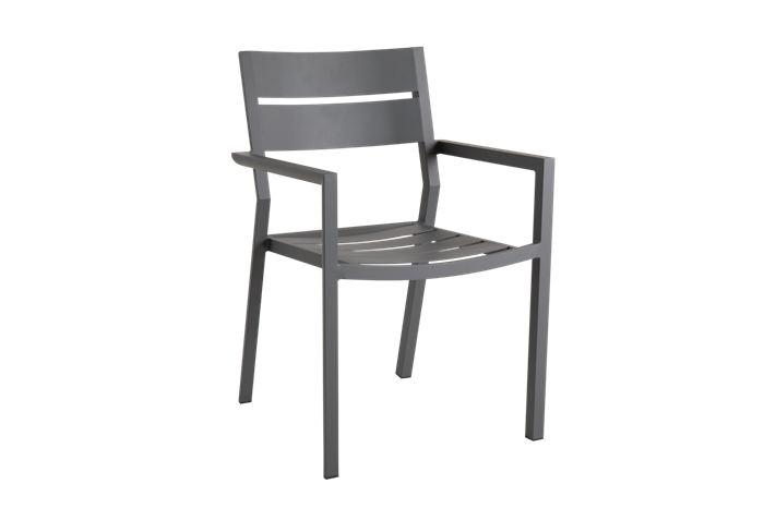 Delia stabelstol antracit alu, Sofaer & stole hos HomeNordic