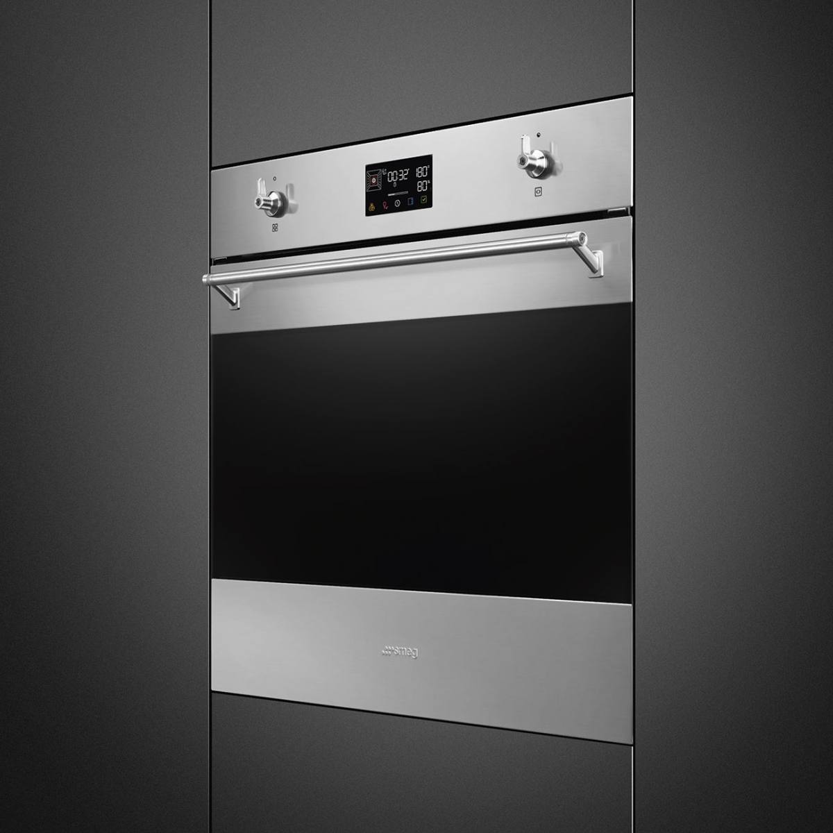 SMEG Indbygningsovn SOP6302S2PX, produktbillede 2 af 7, Ovne hos HomeNordic
