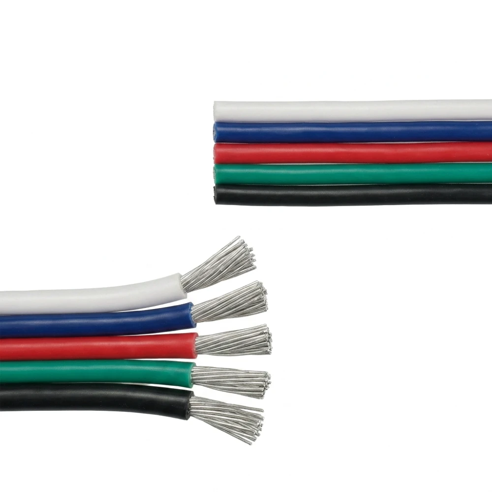 10m 1,2mm² RGBW kabel, LED-strips hos HomeNordic