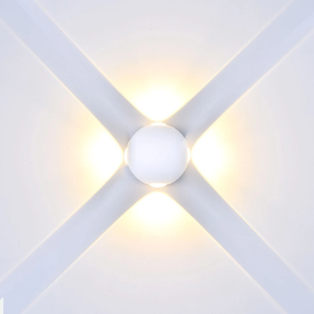 4W rund LED væglampe, Væglamper hos HomeNordic