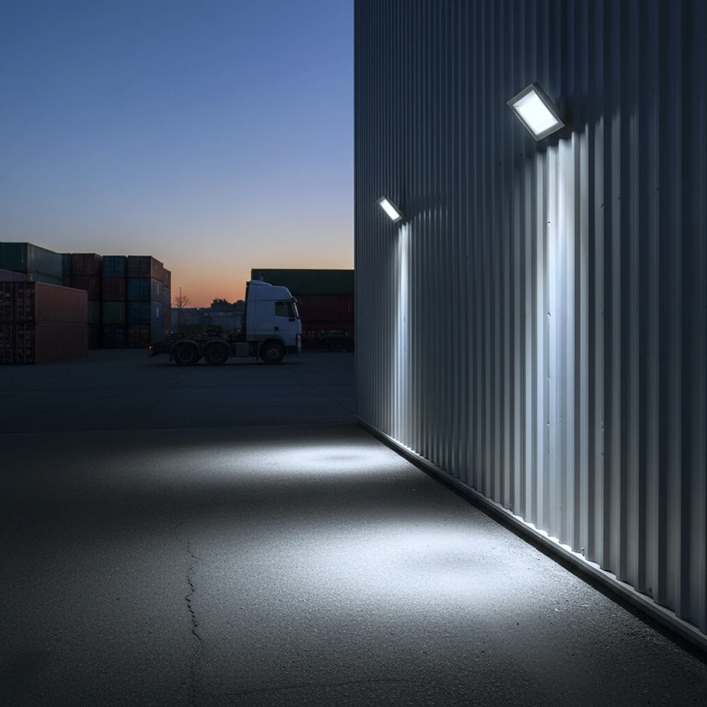 100W LED projektør, hvid, Projektører hos HomeNordic