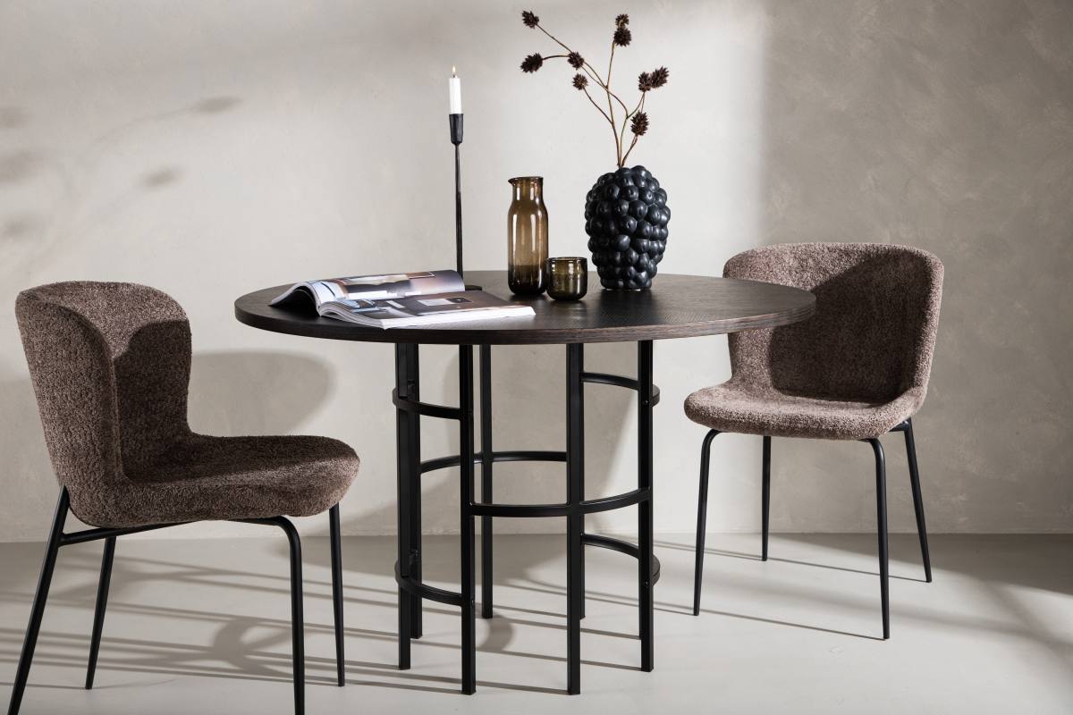 VENTURE DESIGN Copenhagen spisebord, rund, produktbillede 9 af 10, Spiseborde hos HomeNordic