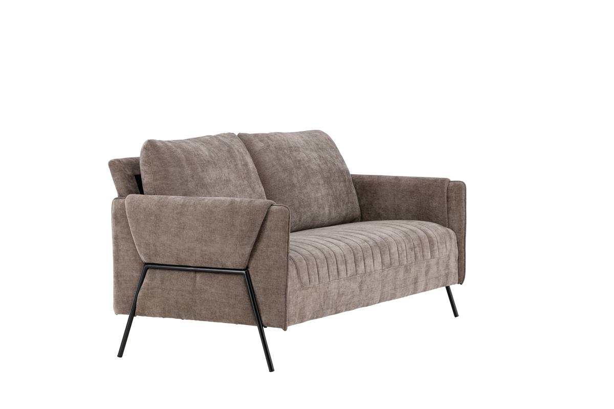 Oban - 2 personers sofa i beige stof – billede 2