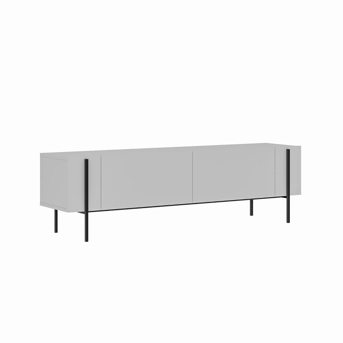 NORDVÄRK Herman TV-bord, m. 2 låger, produktbillede 3 af 8, TV-borde hos HomeNordic