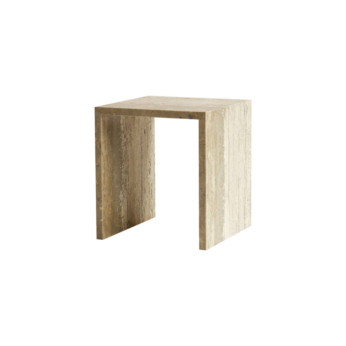TINE K HOME BORD TRAVERTIN BRUN, produktbillede 4 af 5, Sideborde hos HomeNordic