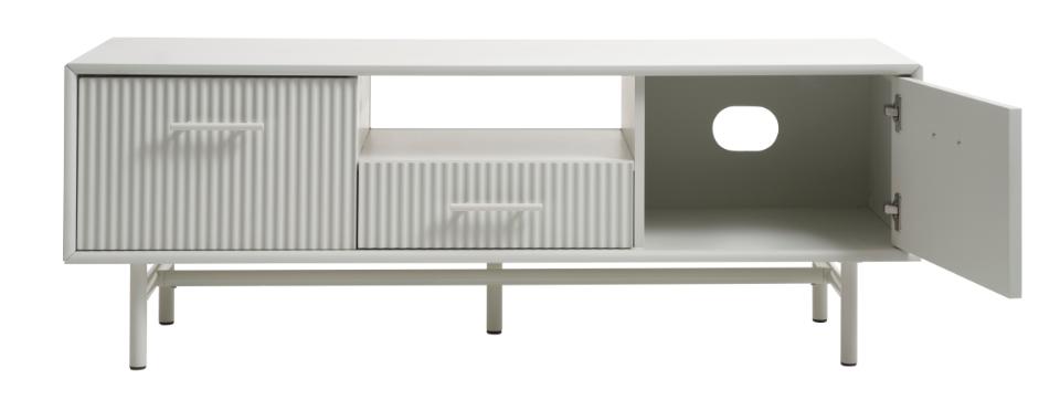 Palma TV-bord, m. 2 låger og 1 skuffe, produktbillede 3 af 9, TV-borde hos HomeNordic