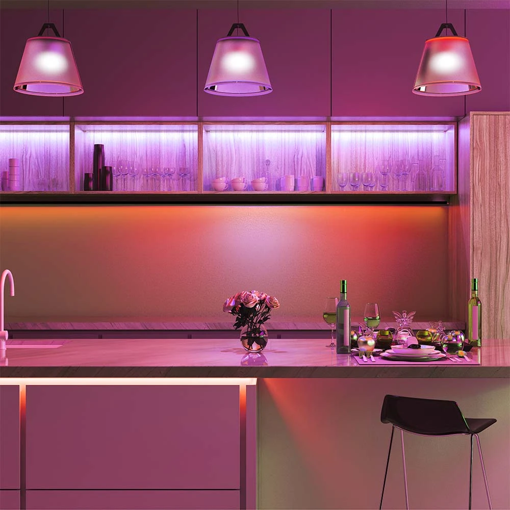 5m 11W/m rød/grøn/blå/gul LED strip, produktbillede 1 af 2, LED-strips hos HomeNordic