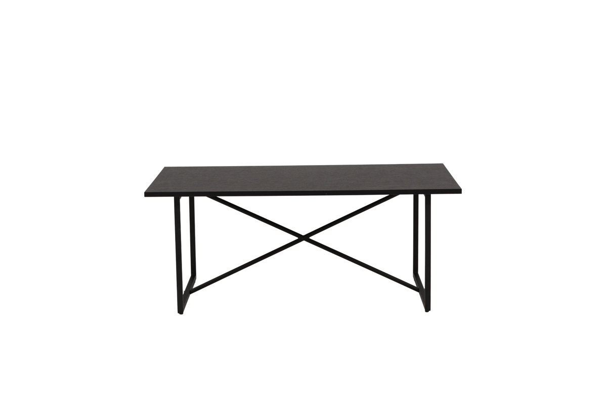 Chantal - Sofabord i sort metal og sort topplade i MDF., produktbillede 9 af 9, Moderne designs hos HomeNordic