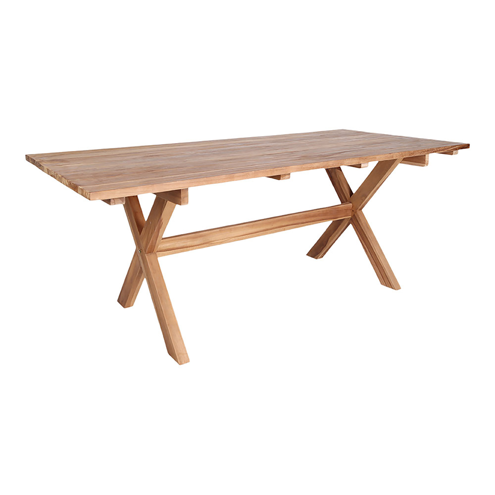 House Nordic Murcia Spisebord/genbrugs teak, produktbillede 2 af 5, Spiseborde hos HomeNordic