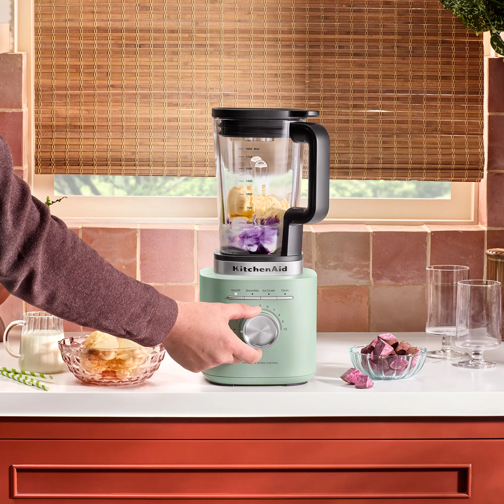 Pure Power blender 1,85 liter, cardamon, produktbillede 6 af 8, Blendere hos HomeNordic