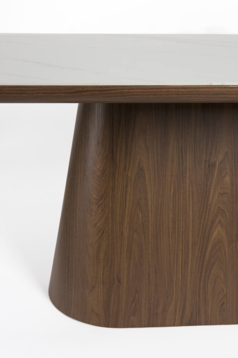 WHITE LABEL LIVING Almira spisebord, oval, produktbillede 4 af 9, Spiseborde hos HomeNordic
