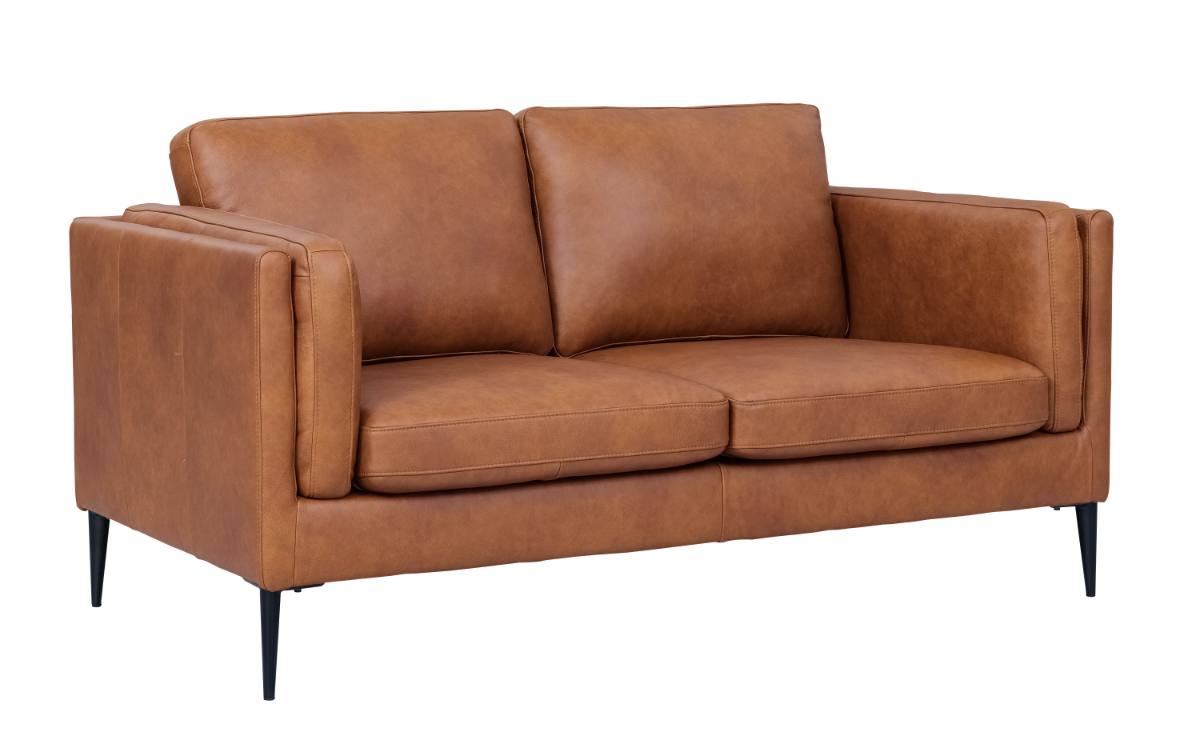 Madrid sofa i brun okselæder, Sofaer hos HomeNordic