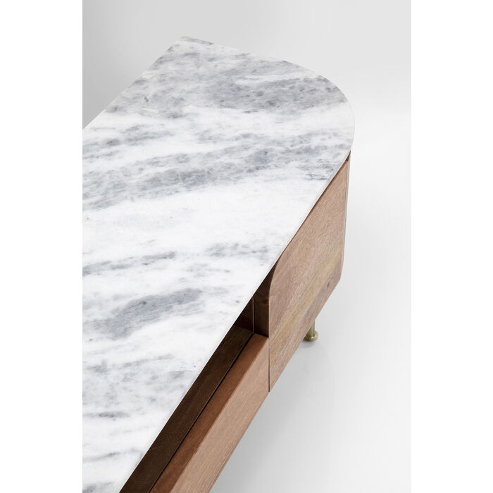 KARE DESIGN Grace TV-bord, m. 2 låger og 1 skuffe, produktbillede 5 af 12, TV-borde hos HomeNordic