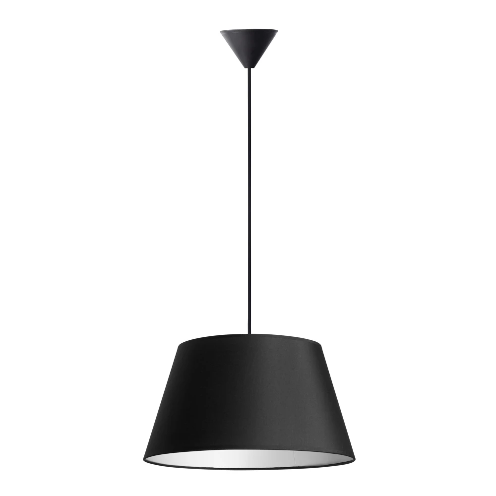Isabella Campo Ø45 Pendel Lampe E27 i Sort/Hvid, Pendler hos HomeNordic