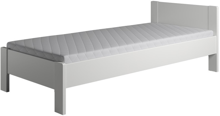Krone seng med 1 gavl som enkelt og dobbeltseng bredde fra 70-180 cm og, Soveværelse hos HomeNordic