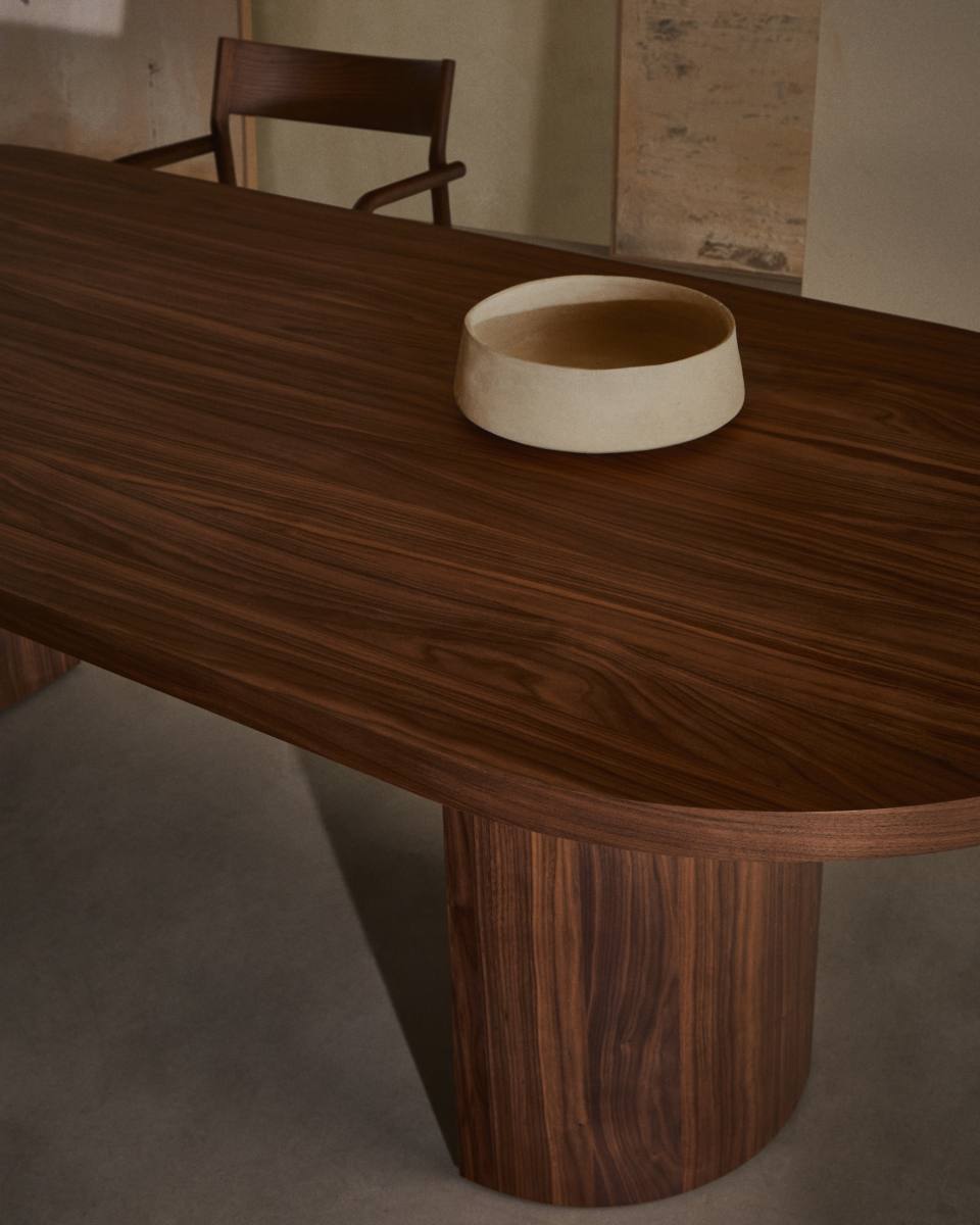 KAVE HOME Nealy spisebord, oval, produktbillede 5 af 7, Spiseborde hos HomeNordic