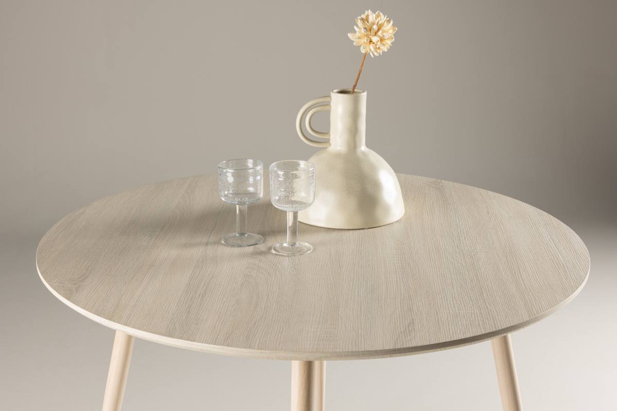 VENTURE DESIGN Plaza spisebord, rund, produktbillede 15 af 16, Spiseborde hos HomeNordic