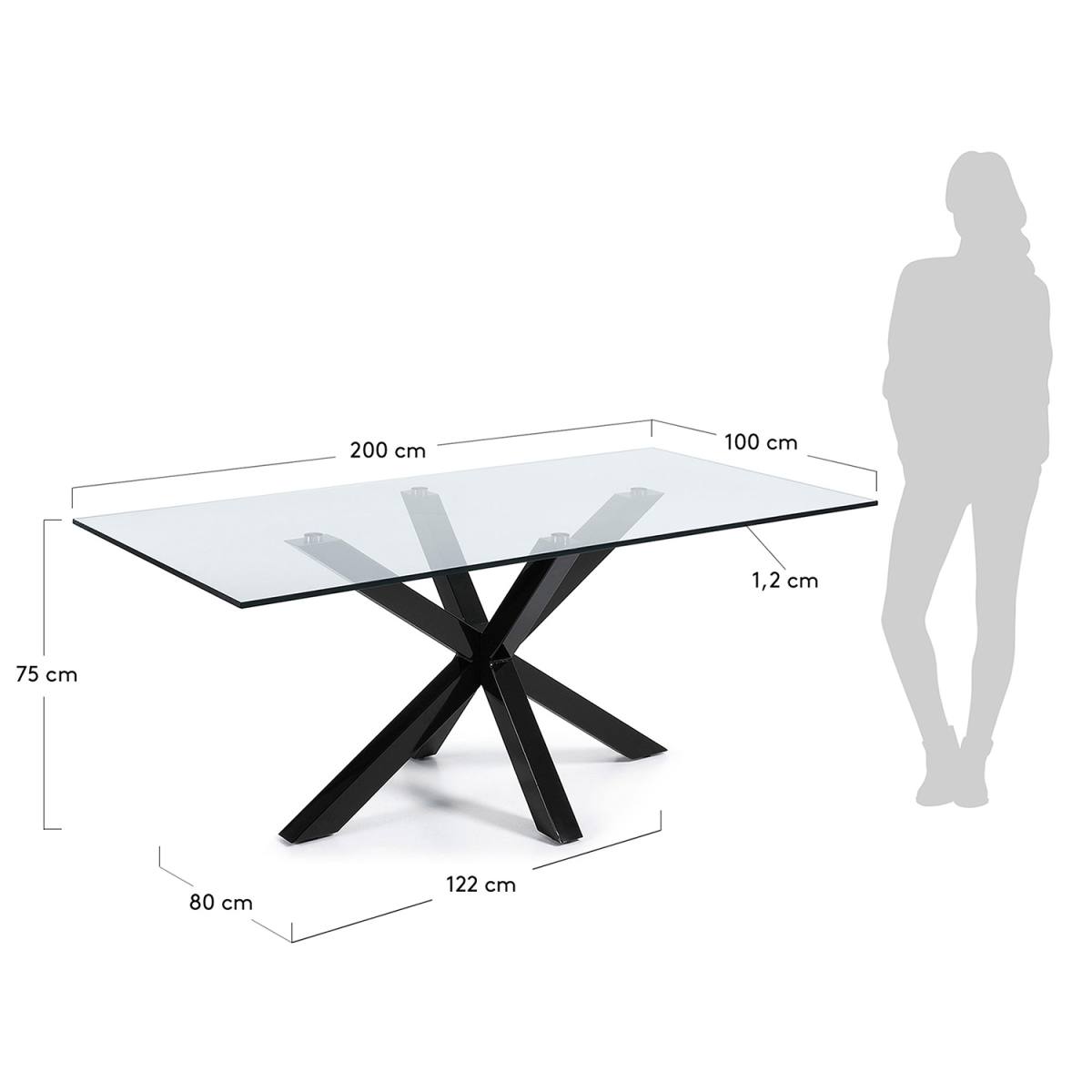 KAVE HOME Arya spisebord, produktbillede 2 af 6, Spiseborde hos HomeNordic