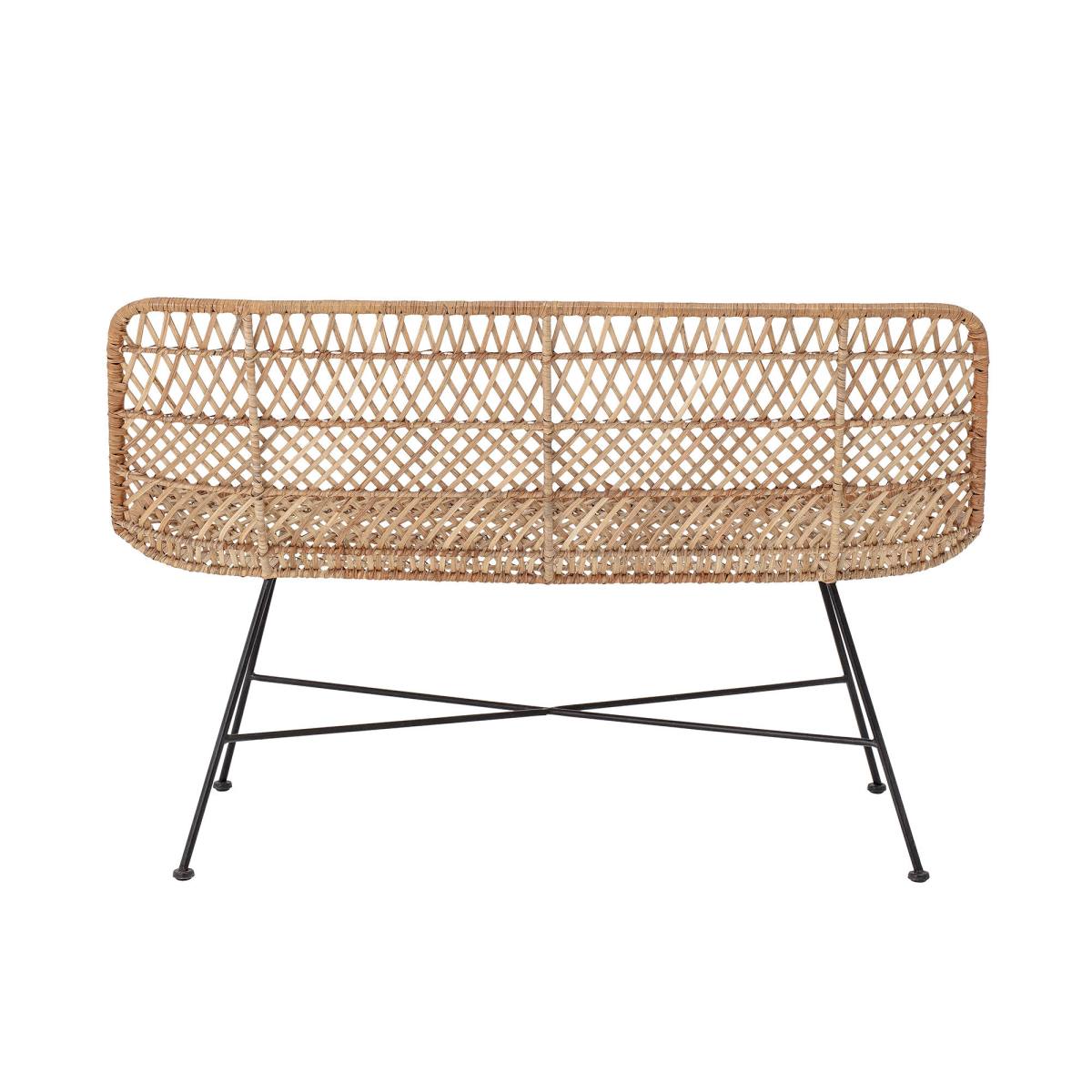 BLOOMINGVILLE HALLIE SOFA RATTAN NATUR, produktbillede 5 af 7, Sofaer hos HomeNordic