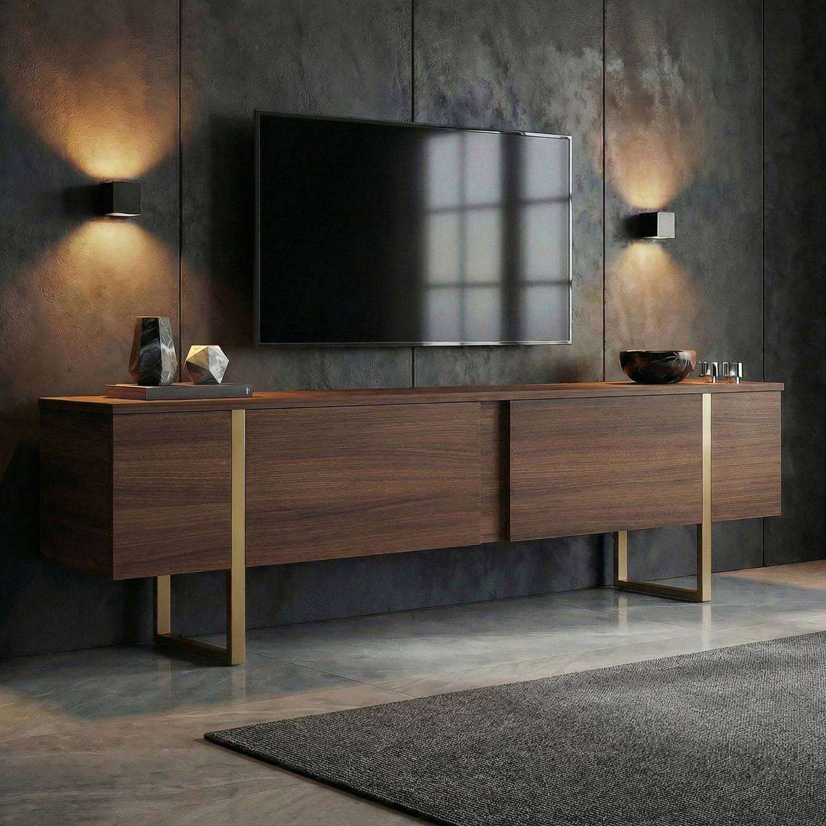 FUNZI LIVING Onera TV-bord, m. 2 låger, produktbillede 7 af 9, TV-borde hos HomeNordic