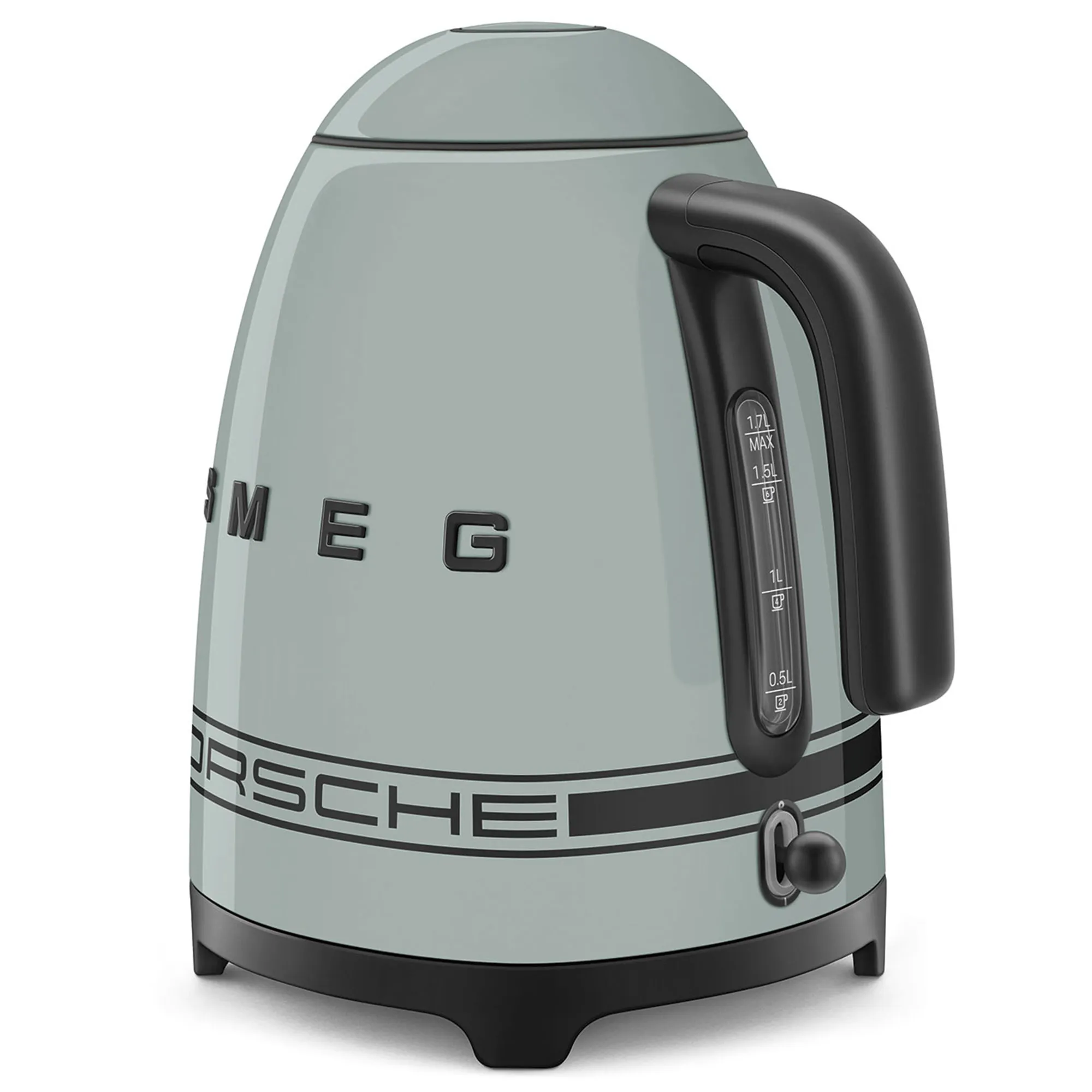 Porsche Special Edition elkedel 1,7 liter, shade green, produktbillede 5 af 10, Elkedler hos HomeNordic