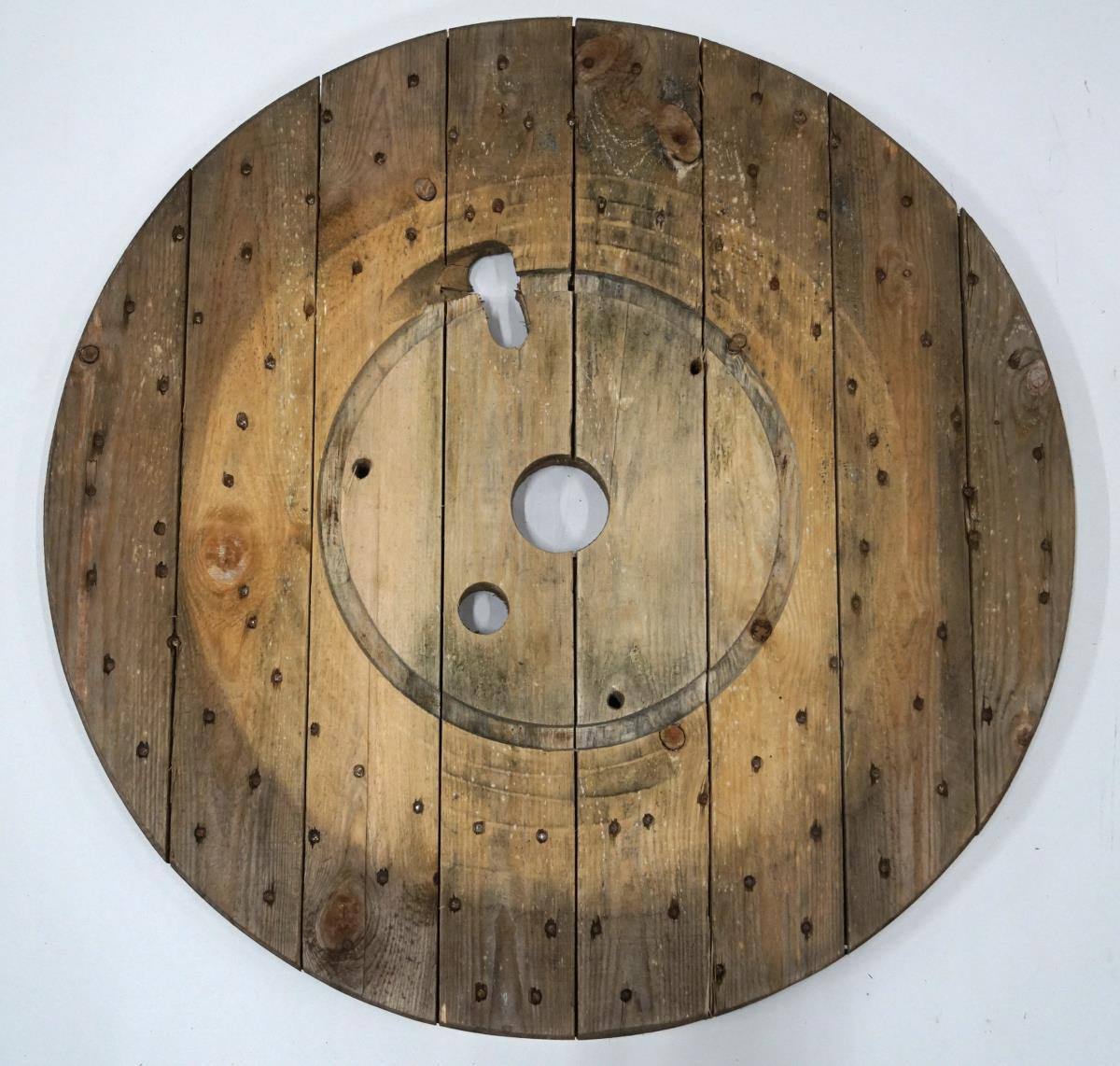 TRADEMARK LIVING BORDPLADE KABELTROMLE, produktbillede 2 af 3, Spiseborde hos HomeNordic