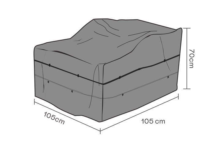 Cover til Glendon loungestol, Sofaer & stole hos HomeNordic